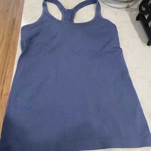 Lulumon workout top blue